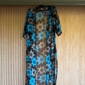 Floral Sheer Kimono